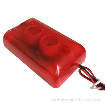 Piezo Siren With Strobe Flasher for Burglar Alarm System (CV-SB102)